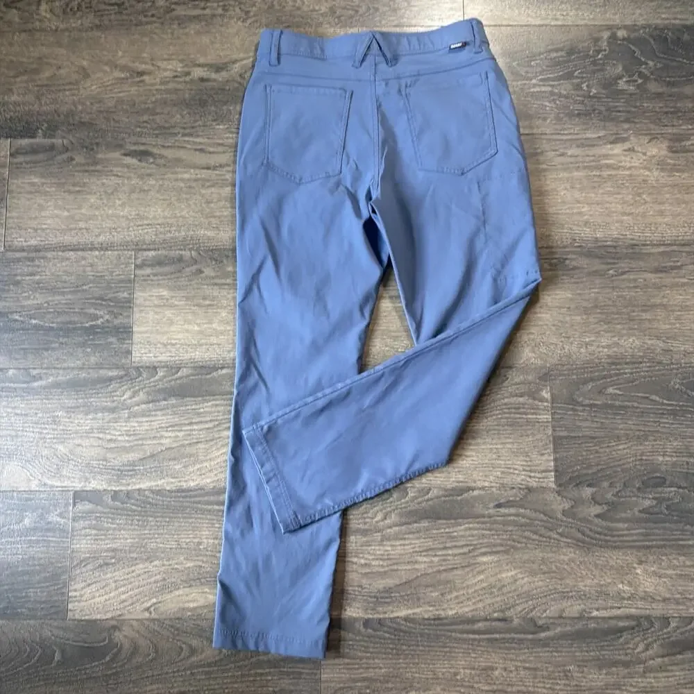 NWOT Gerry Mens 32x32 Blue Gray Stretch Hiking Pants Outdoor Utility Travel